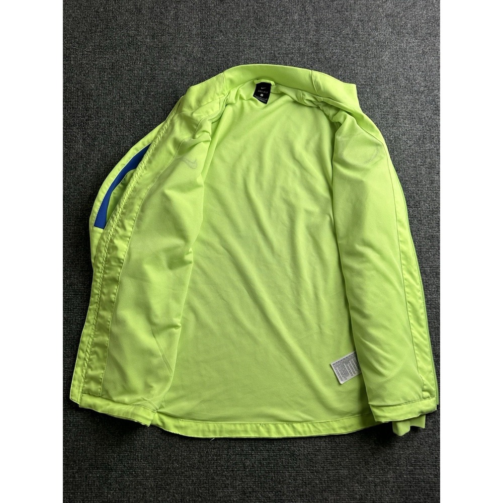 Mens Track Jacket Nike FC Barcelona 2016-17 Full Zip Green, Size S - Picture 3 of 13